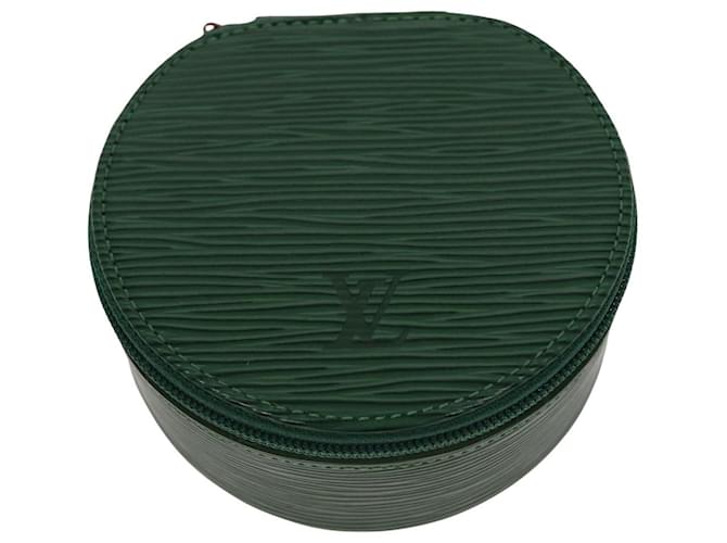 Louis Vuitton boîte à bijoux Verde Pelle  ref.1420562