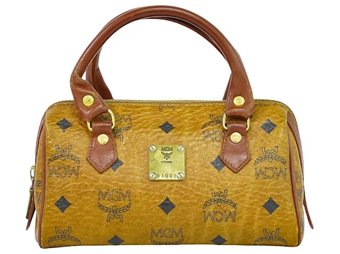 MCM Visetos Marrom Lona  ref.1420593