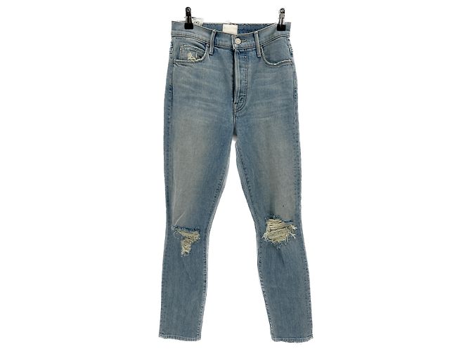 Jeans Mother T.US 25 Algodão Azul