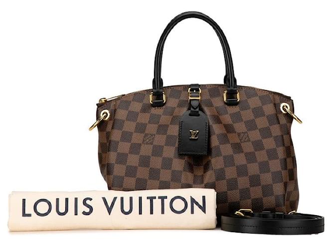 Louis Vuitton Damier Odeon PM 2WAY Tote-Handtasche N45282 in gutem Zustand Braun Leinwand  ref.1420877