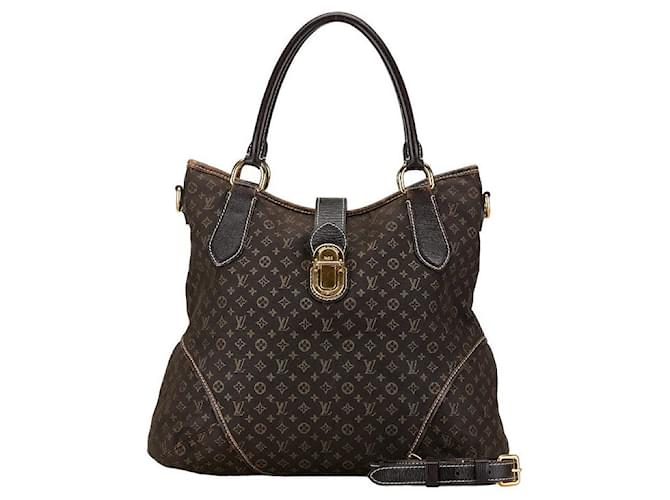 Louis Vuitton Monogram Idylle Elegie 2WAY Tote Bag M56696 in gutem Zustand Braun Leinwand  ref.1420884