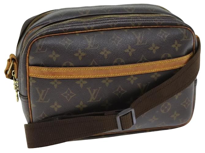 LOUIS VUITTON Monogram Reporter PM Shoulder Bag M45254 LV Auth 76824 Cloth  ref.1420993