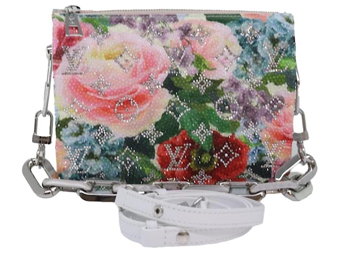 Bolso Kussan BB con flor y monograma de LOUIS VUITTON Multicolor M21157 LV Auth 76444SA Lienzo  ref.1421005