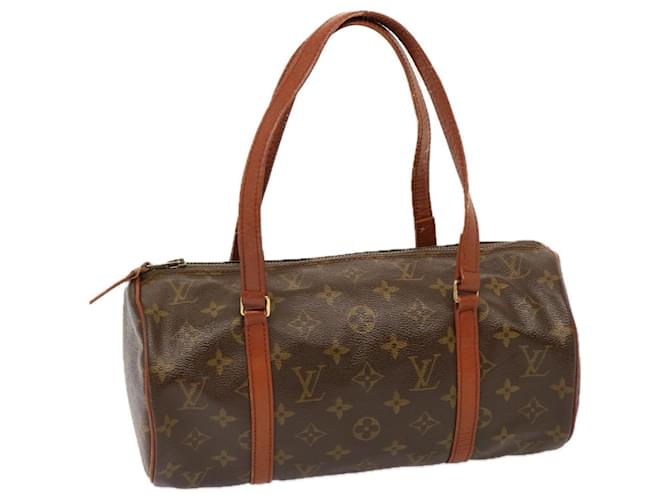 Louis Vuitton Monogram Papillon 30 Bolsa de mão vintage M51385 Autenticação de LV 77132 Monograma Lona  ref.1421027