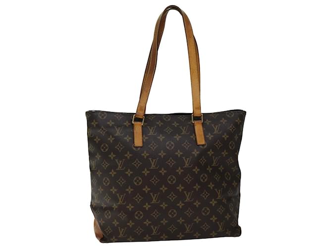 LOUIS VUITTON Monogramm Cabas Mezzo Tote Bag M51151 LV Auth 76356 Leinwand  ref.1421030