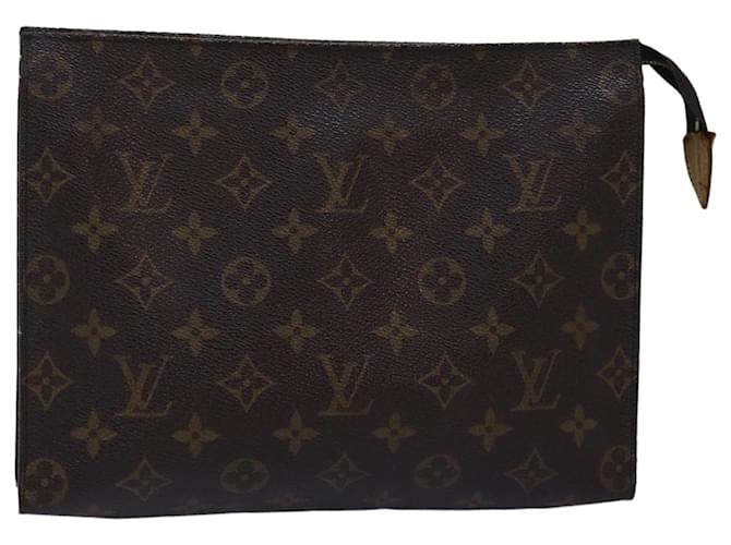 Louis Vuitton Monogram Poche Toilette 26 Pouch M47542 LV Auth 76288 Cloth  ref.1421110