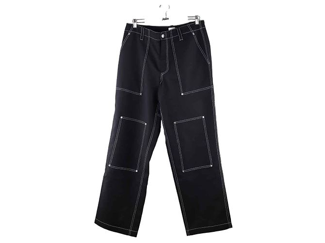 Burberry Schwarze Wollhose