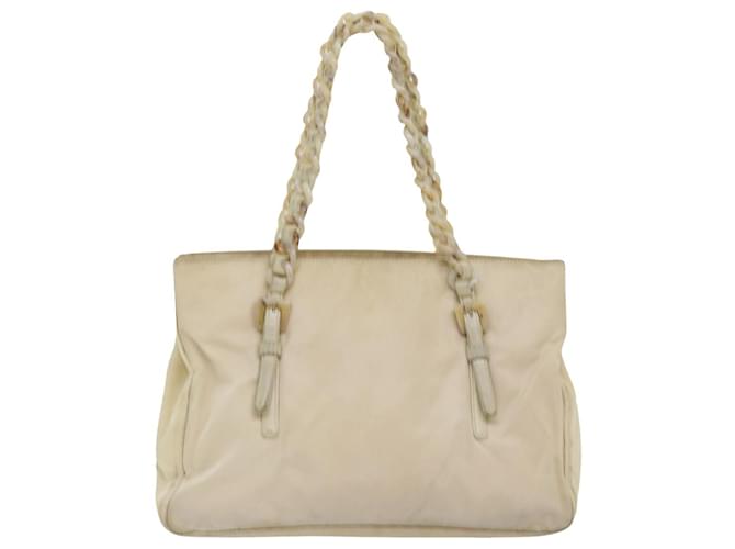 Prada Tessuto Beige Synthetic  ref.1421218