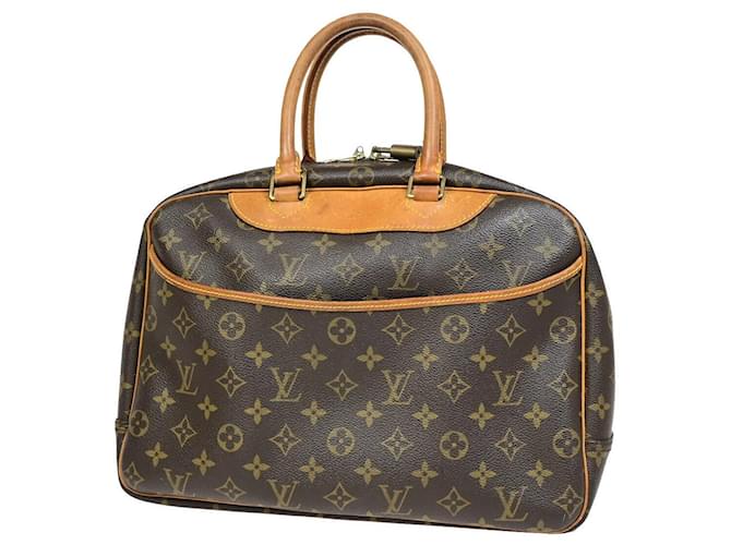 Louis Vuitton Deauville Brown Cloth  ref.1421221