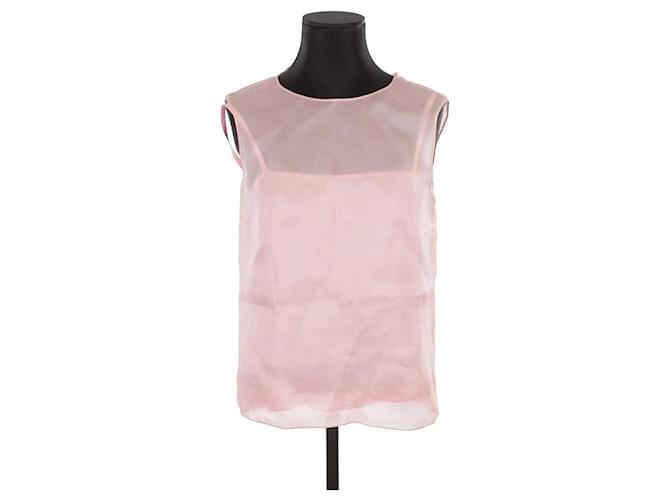 Dior Silk top Pink  ref.1421255