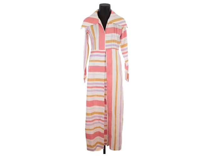 Autre Marque Multicolored dress Multiple colors Viscose  ref.1421257