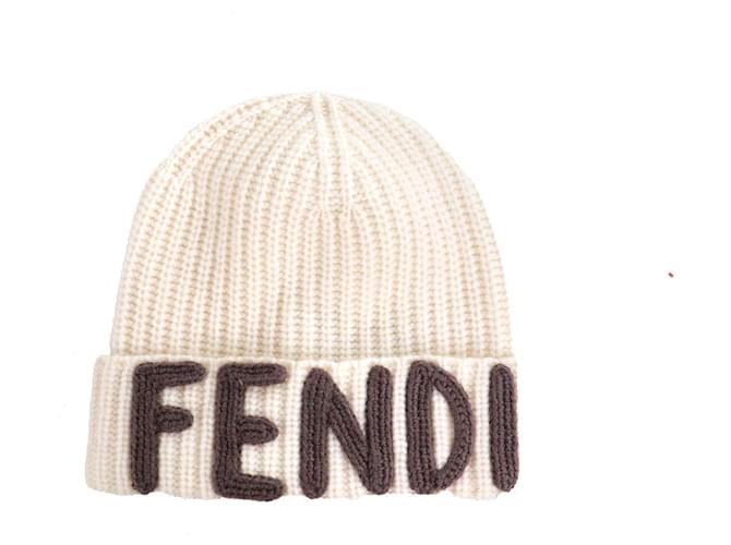 FENDI  Hats T.International M Wool Beige  ref.1421280