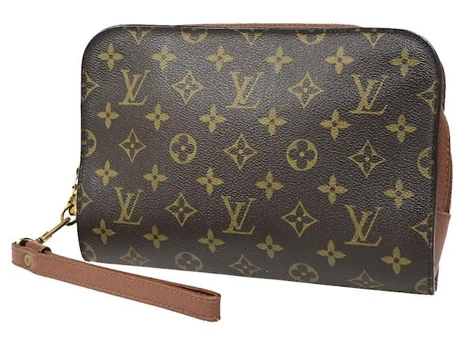 Louis Vuitton Orsay Brown Cloth  ref.1421314