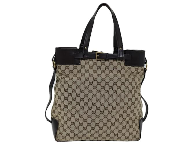 Canvas GG da Gucci Bege Lona  ref.1421352