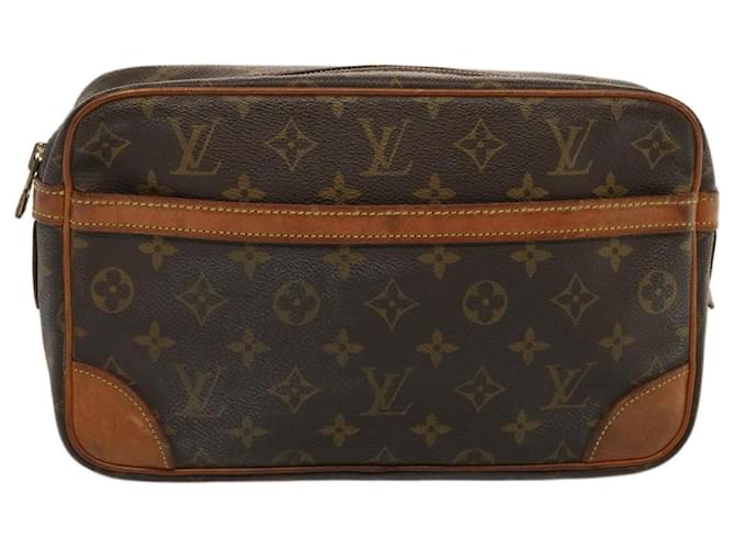 Louis Vuitton Compiegne 28 Brown Cloth  ref.1421388