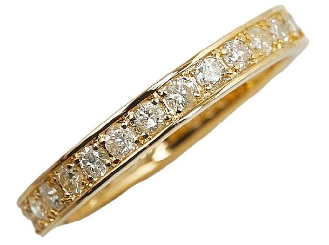 & Other Stories K18YG Yellow Gold Diamond 0.5ct Ring Size 11 in Excellent Condition Golden Metal  ref.1421518