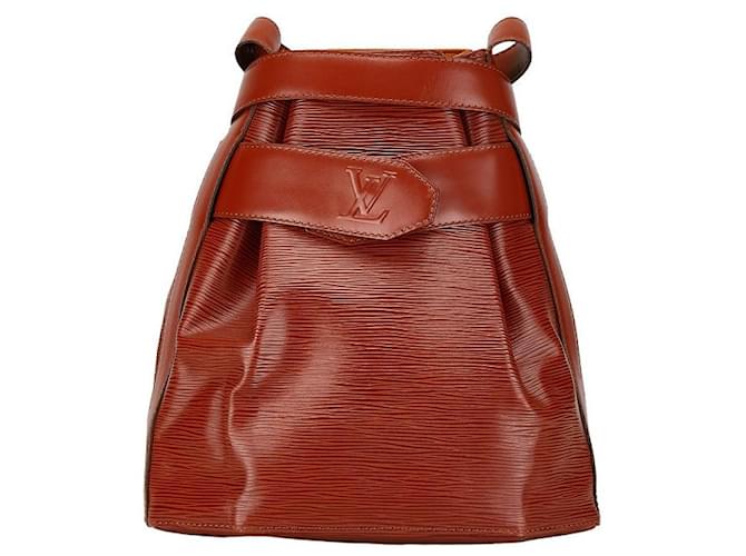 Sac à épaule Louis Vuitton Epi Sac de Paul PM en cuir M80207 en très bon état Marron  ref.1421528