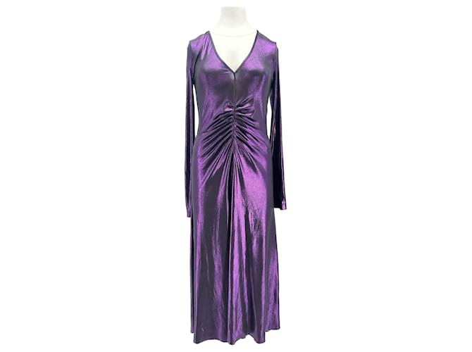 Autre Marque ROTATE  Dresses T.International S Polyester Purple  ref.1421594