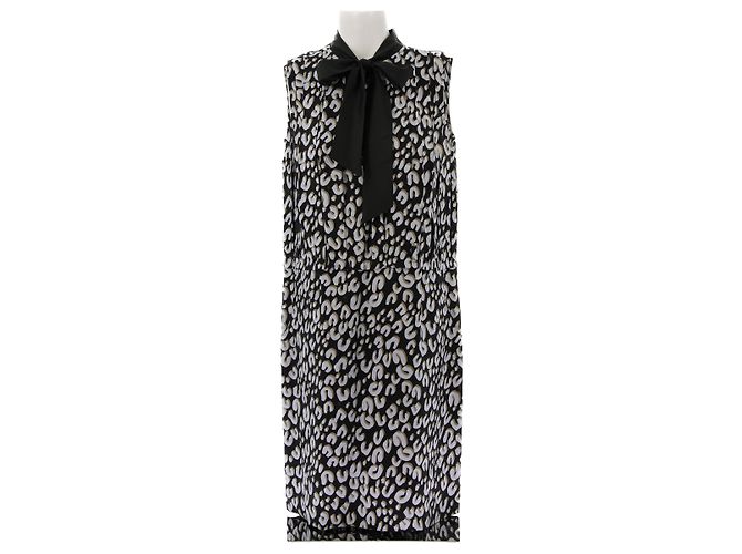 LOUIS VUITTON Kleider T.FR 38 Polyester Schwarz