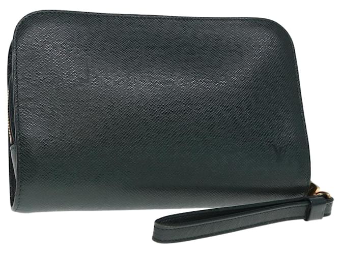 LOUIS VUITTON Taiga Baikal Clutch Bag Epicea M30184 LV Auth th4970 Leather  ref.1421855