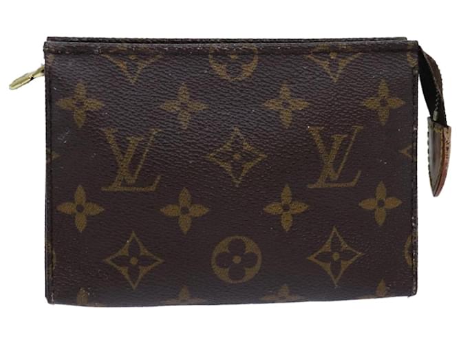 LOUIS VUITTON Monogram Poche Toilette 15 Pouch M47546 LV Auth 76270 Cloth  ref.1421873