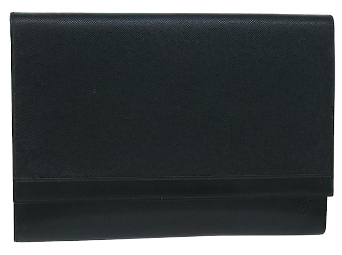 LOUIS VUITTON Taiga Porte Envelope Clutch Bag Epicea LV Auth bs14962 Leather  ref.1421914