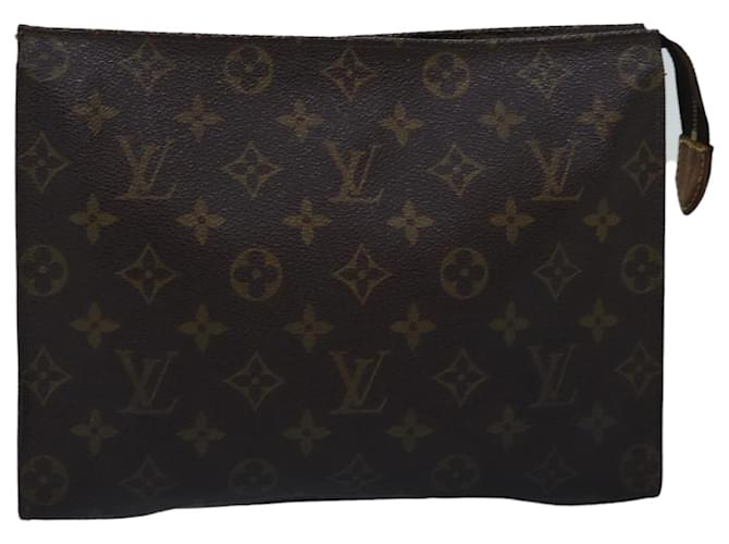 LOUIS VUITTON Monogram Poche Toilette 26 Pouch M47542 LV Auth 76287 Cloth  ref.1421940