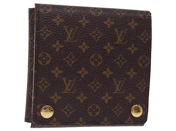 LOUIS VUITTON Monogram Jewelry Case Jewelry Box LV Auth 76305 Cloth  ref.1421953