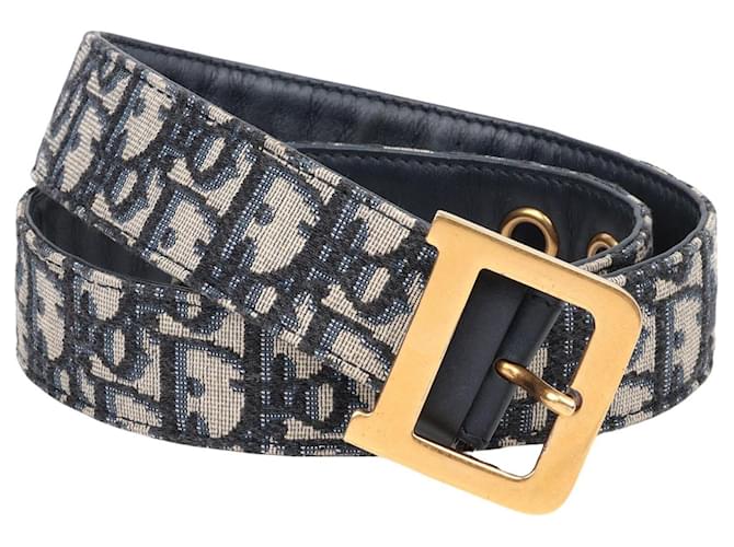 Autre Marque Ceinture Diorquake Dior Blue Cloth  ref.1422068