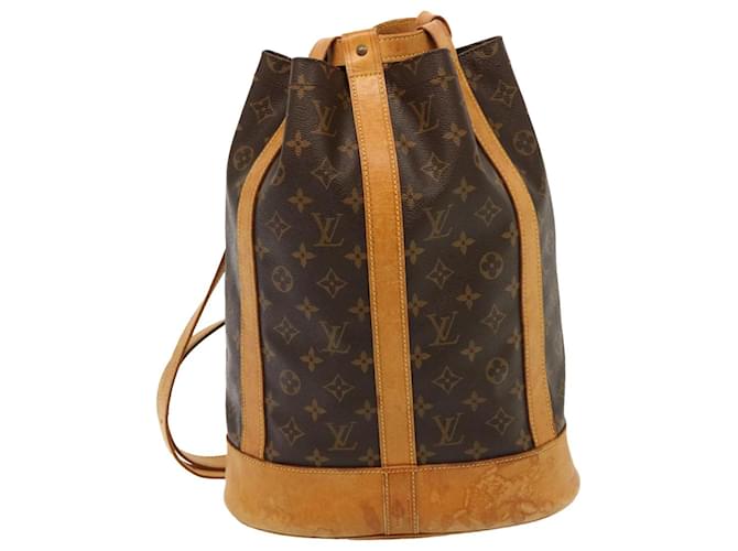 Randonnée Louis Vuitton Marrom Lona  ref.1422292