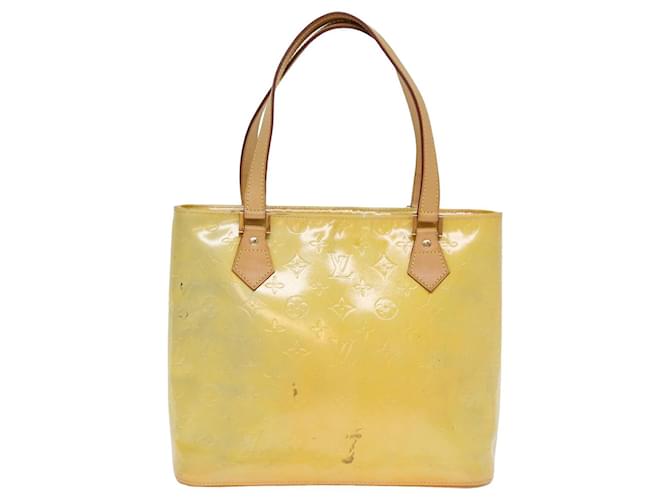 Louis Vuitton Houston Amarillo Charol  ref.1422328