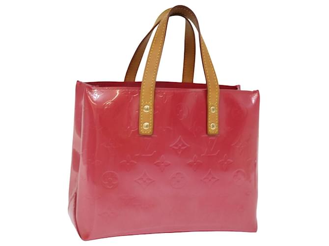 Louis Vuitton Reade Cuir vernis Rouge  ref.1422333