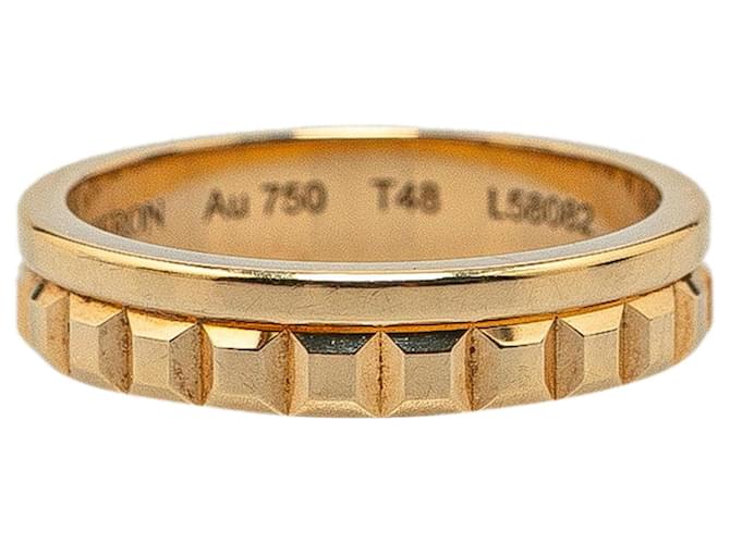 Boucheron Quatre Radiant Ring K18YG #48 in Very Good Condition Golden Metal  ref.1422478