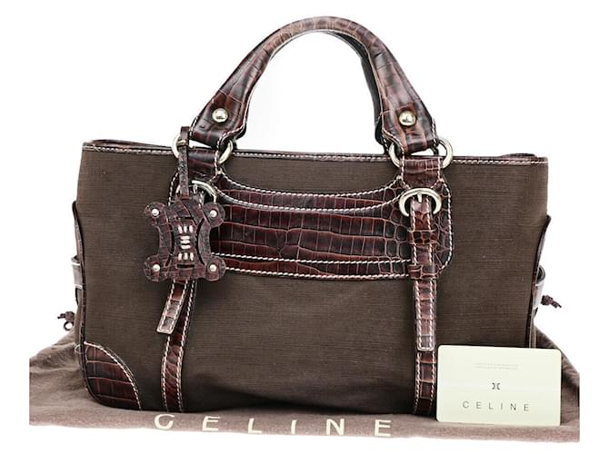 Céline Boogie Brown Cloth  ref.1422516