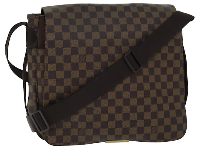 LOUIS VUITTON Bolsa de Ombro Bastille Damier Ebene N45258 LV Auth ar11930B  ref.1422544