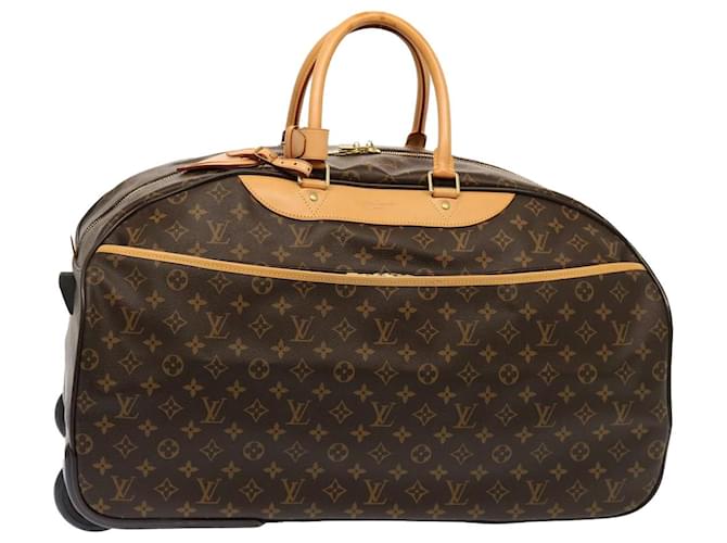 LOUIS VUITTON Monogram Eall 60 Sac Boston M23202 LV Auth ki4405 Toile Monogramme  ref.1422578