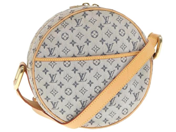 LOUIS VUITTON Monogram Mini Jeanne GM Schultertasche Blau M92000 LV Auth ep4499  ref.1422585