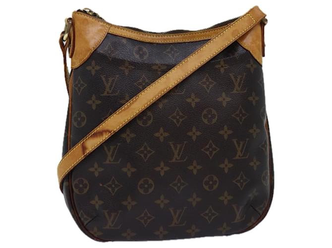 LOUIS VUITTON Bolsa de Ombro Monogram Odeon PM M56390 LV Auth 77152 Monograma Lona  ref.1422594