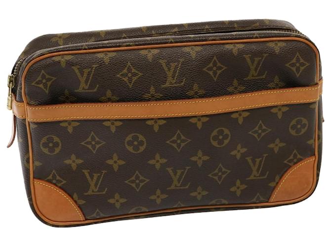 LOUIS VUITTON Clutch Compiegne 28 M51845 LV Auth yk12736 Monograma Lona  ref.1422604