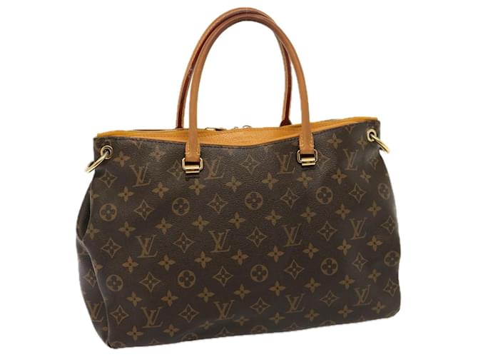 LOUIS VUITTON Monogram Pallas Hand Bag M40466 LV Auth tb1097 Cloth  ref.1422619