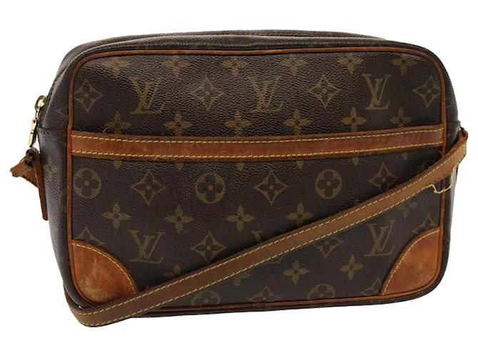 LOUIS VUITTON Bolsa de Ombro Monogram Trocadero 27 M51274 LV Auth 76324 Monograma Lona  ref.1422669