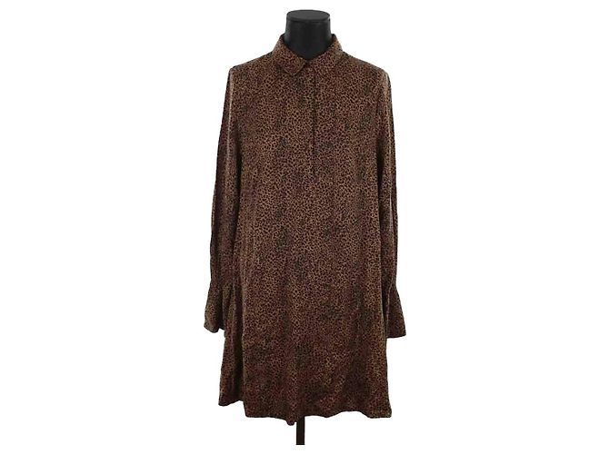 Essentiel Antwerp Vestido marrom