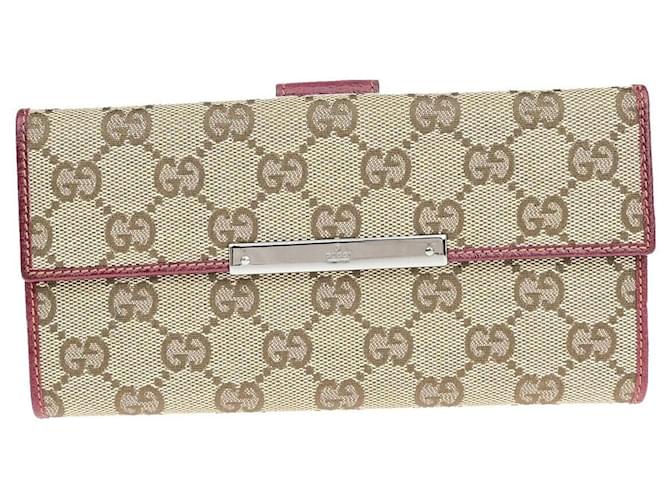 Canvas GG da Gucci Bege Lona  ref.1422725