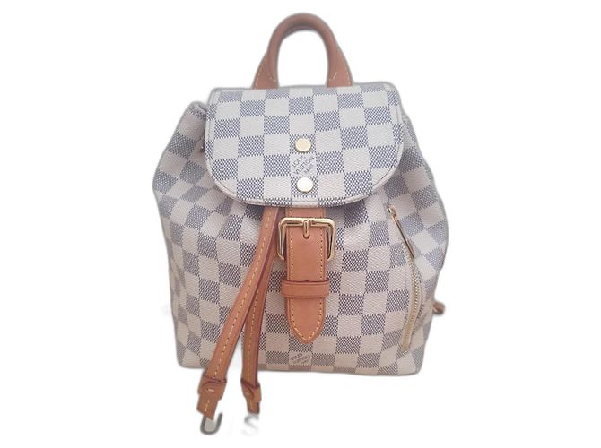 Louis Vuitton Sperone bb damier azur Beige