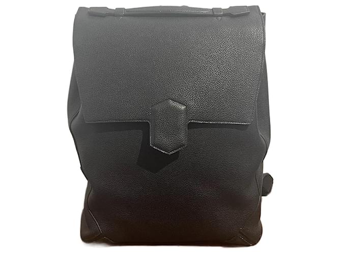 Hermès HERMES  Backpacks T.  Leather Black  ref.1422797