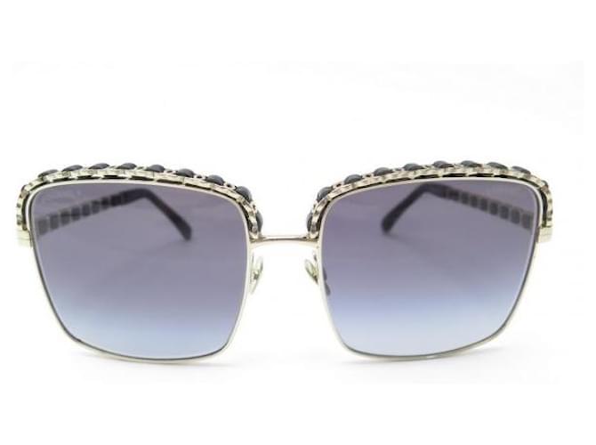 Lunettes de soleil Chanel Black Metal  ref.1422855