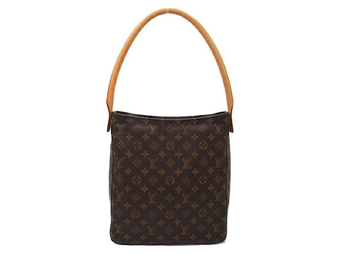 Sac à épaule Louis Vuitton Looping GM en toile M51145 en très bon état Marron  ref.1422982