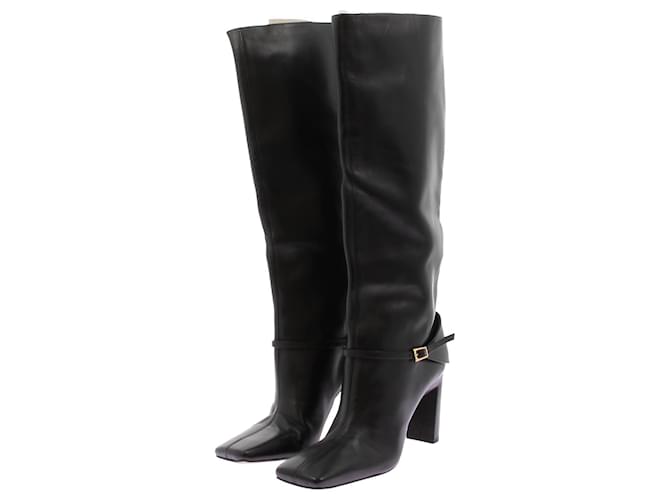 WANDLER  Boots T.EU 39 Leather Black  ref.1423046