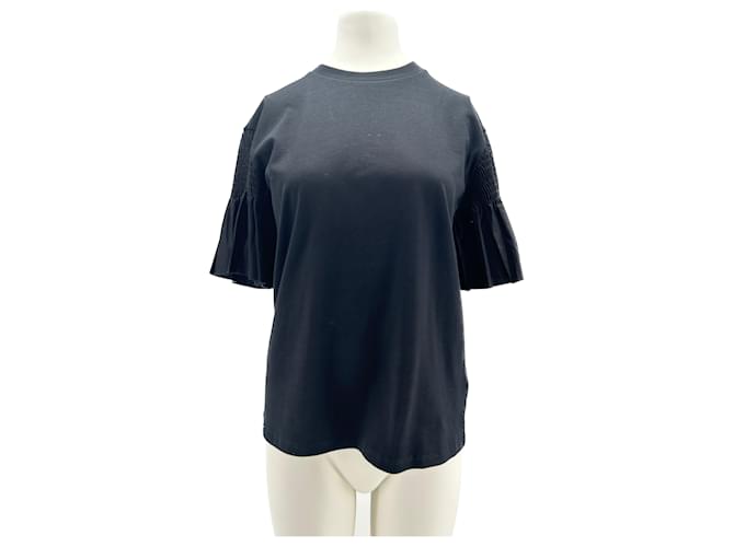 VICTORIA BECKHAM  Tops T.International S Cotton Black  ref.1423081