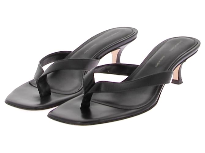 Autre Marque LIVIANA CONTI  Sandals T.EU 40 Leather Black  ref.1423085